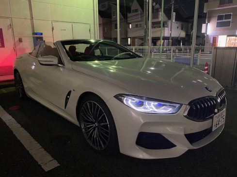 BMW 840d xDrive カブリオレ　ライト