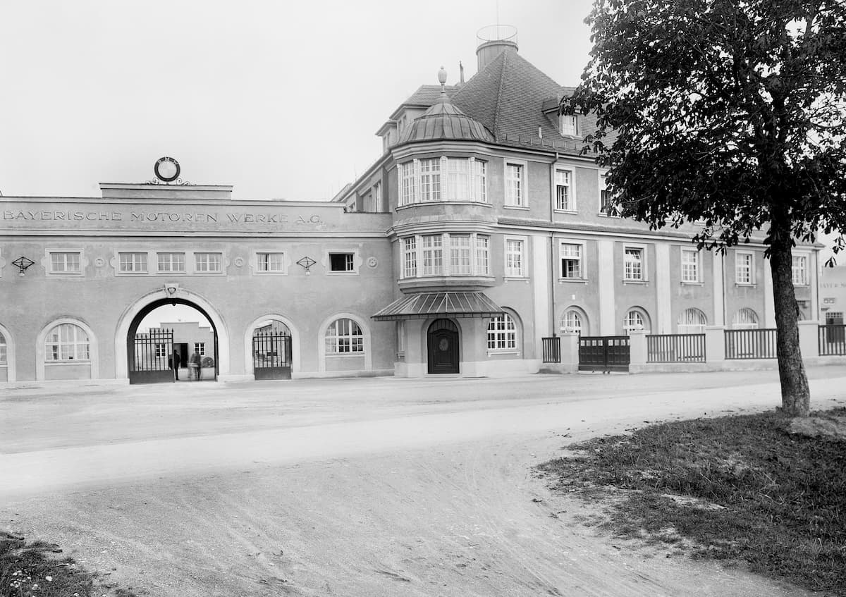 20 年代の BMW 工場 Milbertshofen