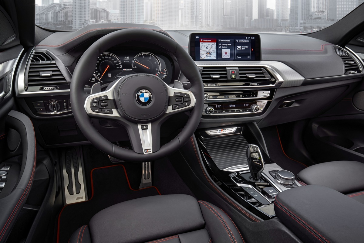 BMW X4のインテリア