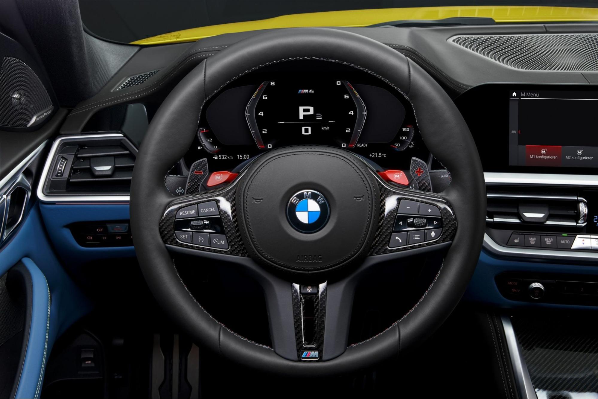 BMW M4 Competition Coupéのインテリア
