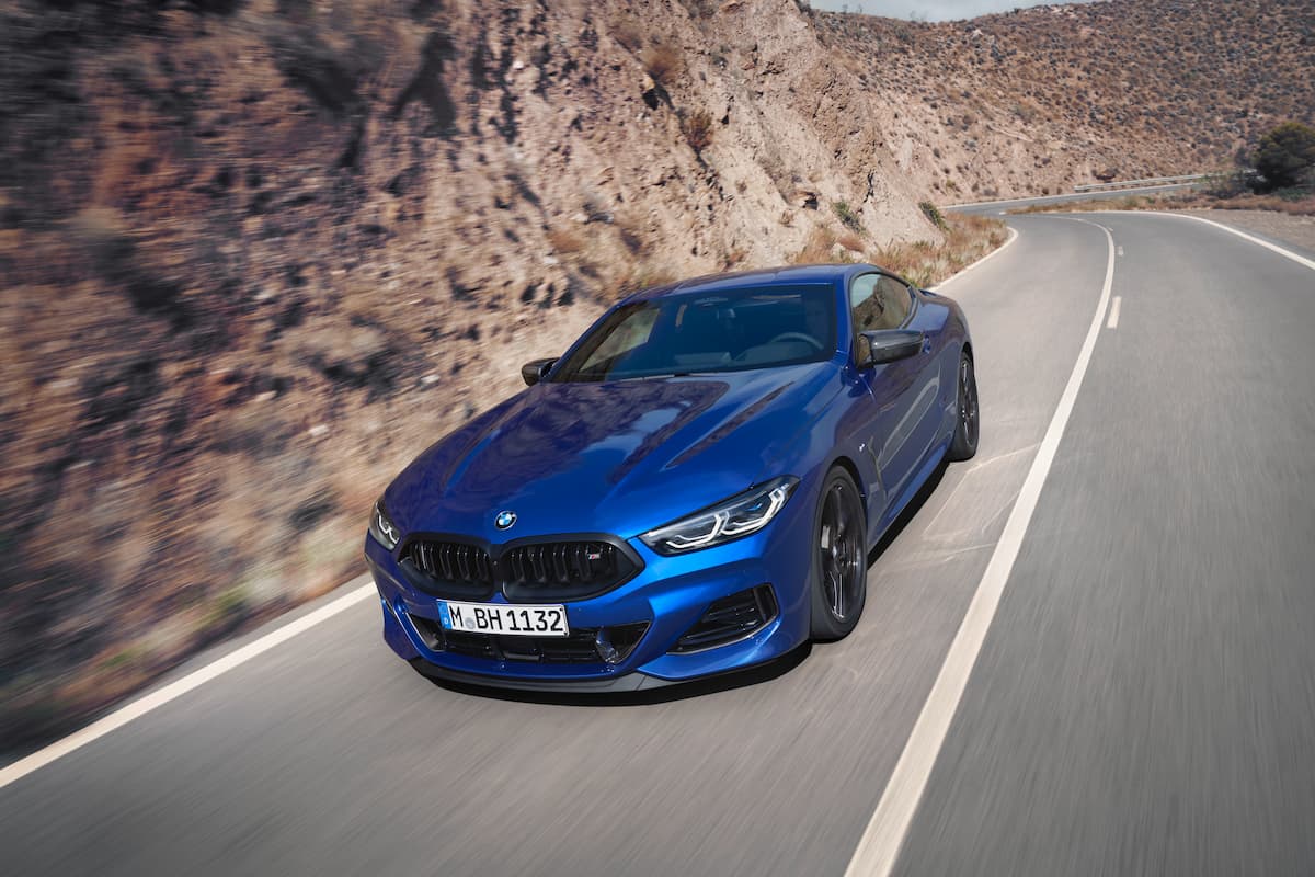 BMW M850i xDrive Coupeのフロント