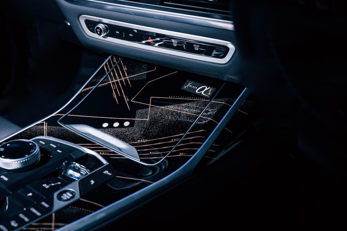 BMW X7 BLACK-αの内装